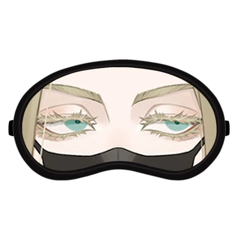 Маска для глаз в студенческом общежитии с эффектом потертости