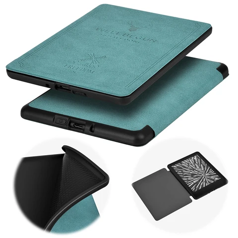 Защитный чехол с мягкой обложкой для электронной книги Kindle Paperwhite 12-го поколения для Kindle Colorsoft Signature Edition 7 дюймов