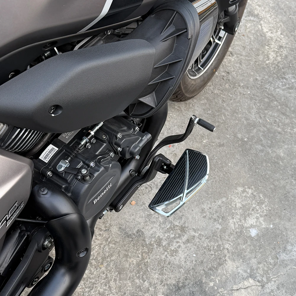 Фото Для Kawasaki Vulcan S650 EN650 VN650 S650 2015-2024 передняя подставка для ног мотоцикла, подножка водителя, полная доска, широкая подставка для ног №2