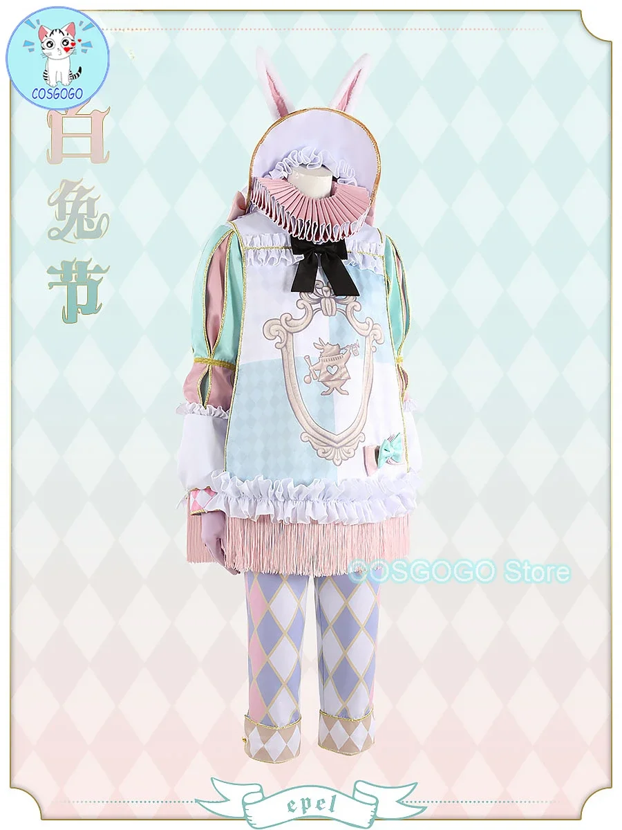 Игра Twisted-Wonderland Rose Kingdom фестиваль белого кролика празднование Epel карнавальный