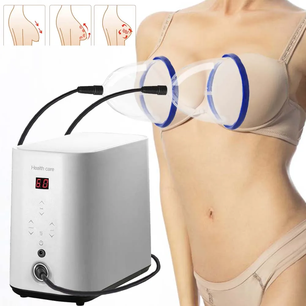 

Buttocks Lifter Cup Vacuum Breast Enlargement Bust Enhancement Pumps Therapy Cupping Massager Bigger Butt Hip Enhancer Machine