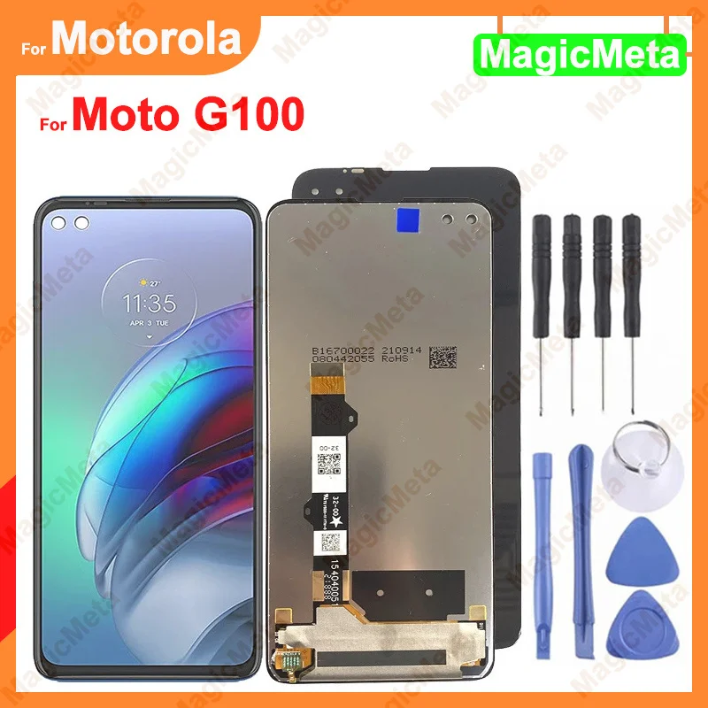 

Original LCD Display For Motorola Moto G100 LCD Display Touch Screen Digitizer Assembly For Motorola Moto G 100 LCD Replacement