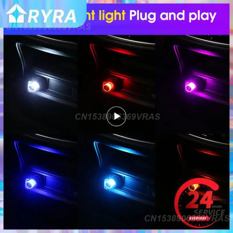 

1-10 шт., Автомобильные светодиодные мини-USB-лампы