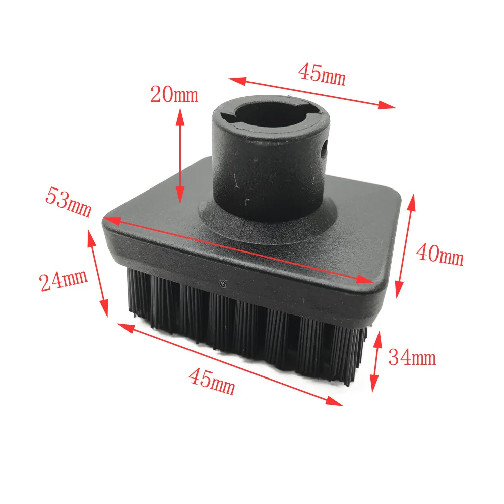 Фото Подходит для Karcher SC1 SC2 SC3 SC4 SC5 SC7 CTK10, щетки для чистки пароочистителя, запасные части, аксессуары, маленькая Т-нейлоновая щетка №2