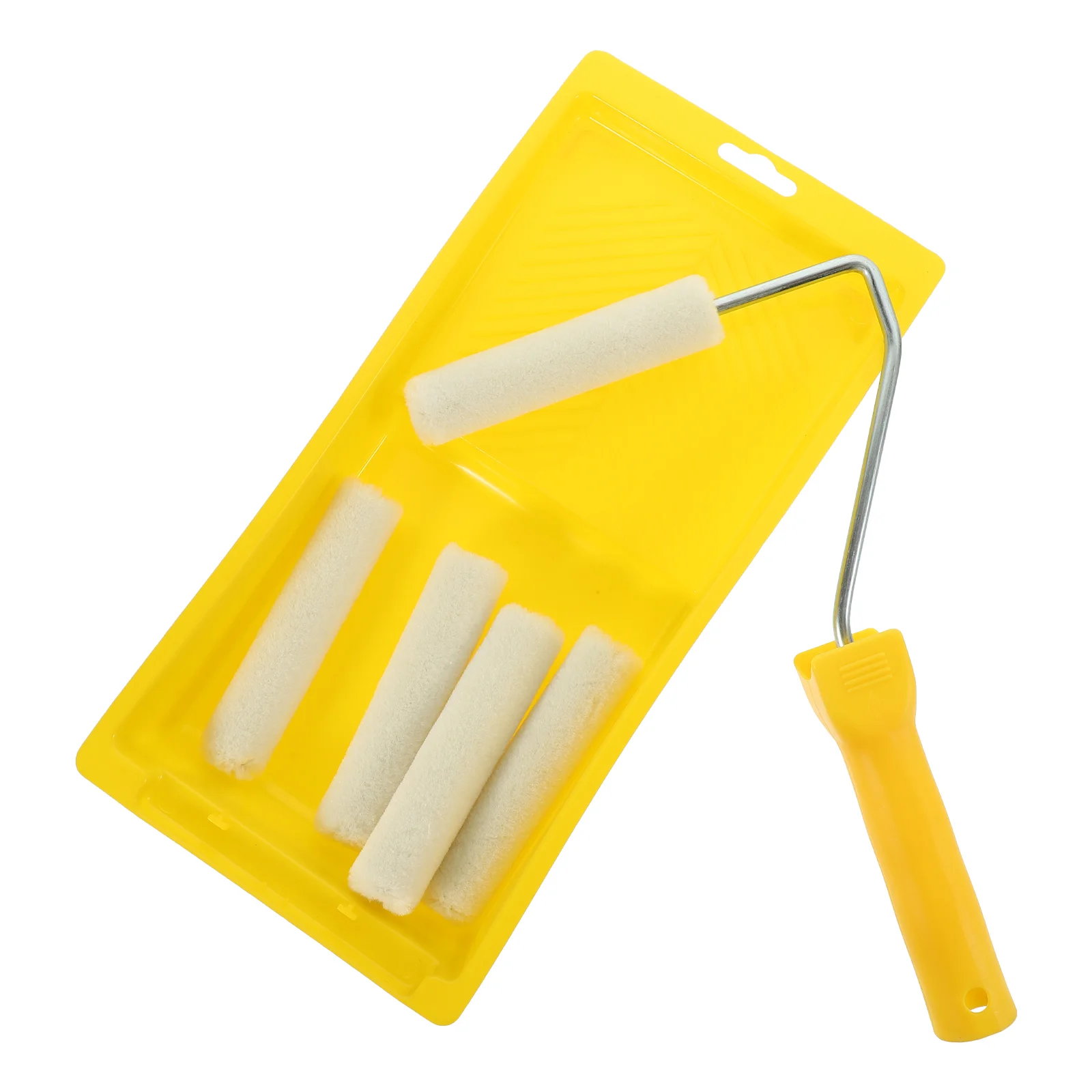 

Kits Roller Holder Bracket Wall Painting Supplies Plastic Floor 4 Inch Rollers Mini