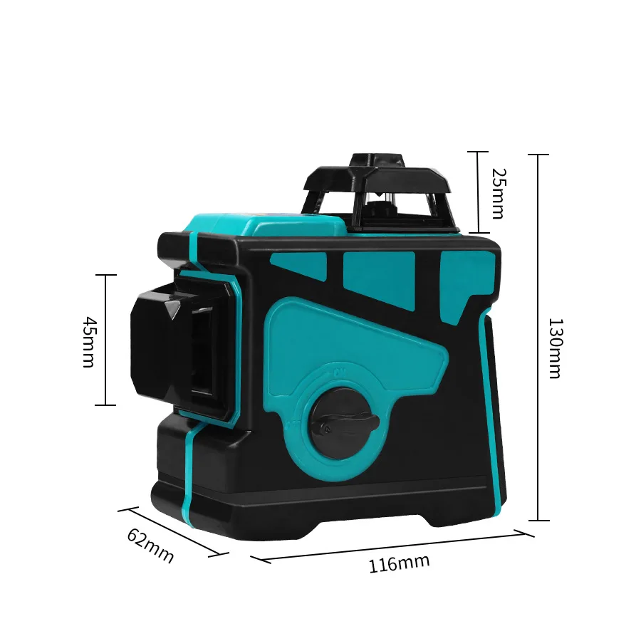 12 Lines Laser Level 360 Self-Leveling Horizontal And Vertical Cross Super Powerful levels 3D Green Beam Line |