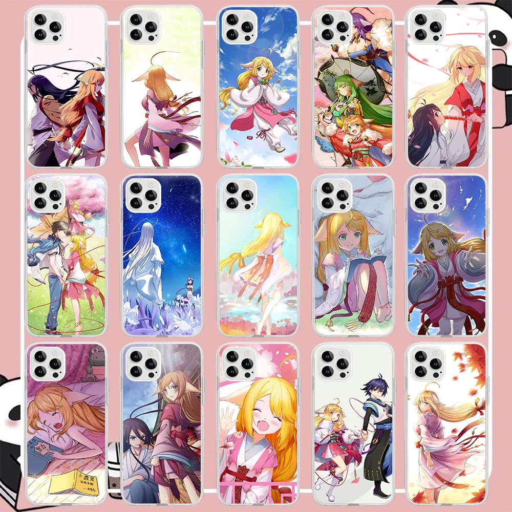 BK-58 Fox Spirit Matchmaker Silicone Case For LG K50S K61 Q61 K9 Q52 K12 Q60 K50 V40 V50 V60 K92 K51S Stylo 6 VELVET Prime Max