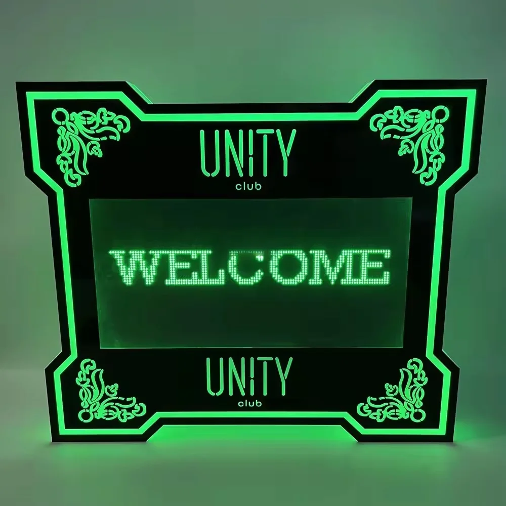 Приложение для бара телефона программируемый цифровой экран VIP Glorifier дисплей