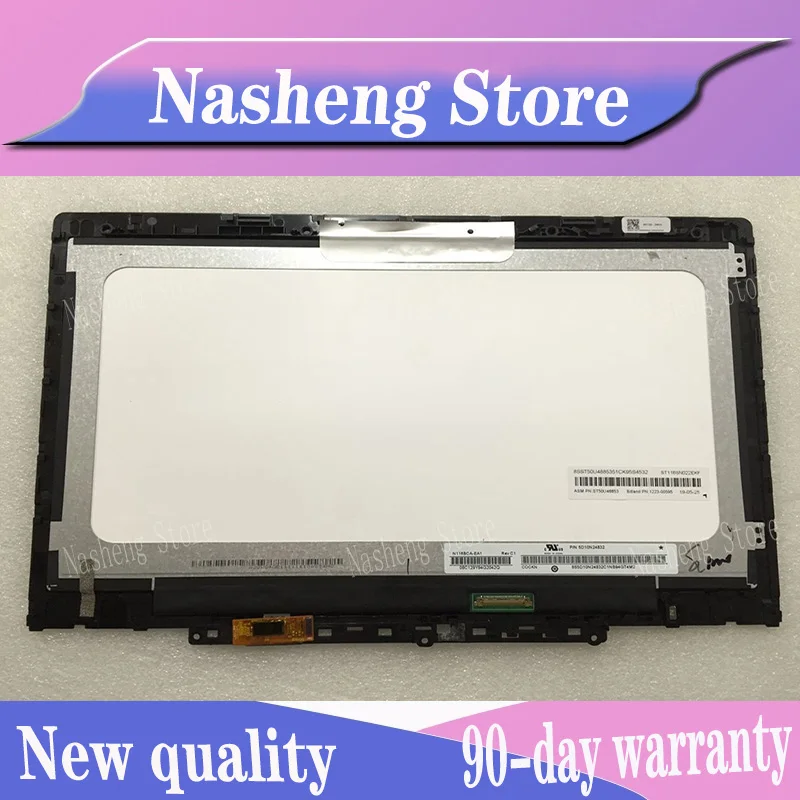 

11.6 inch LED For Lenovo 300e Chromebook 2nd Gen AST Type 82CE LCD Touch Screen Assembly Display with Frame Fru 5D10Y97713