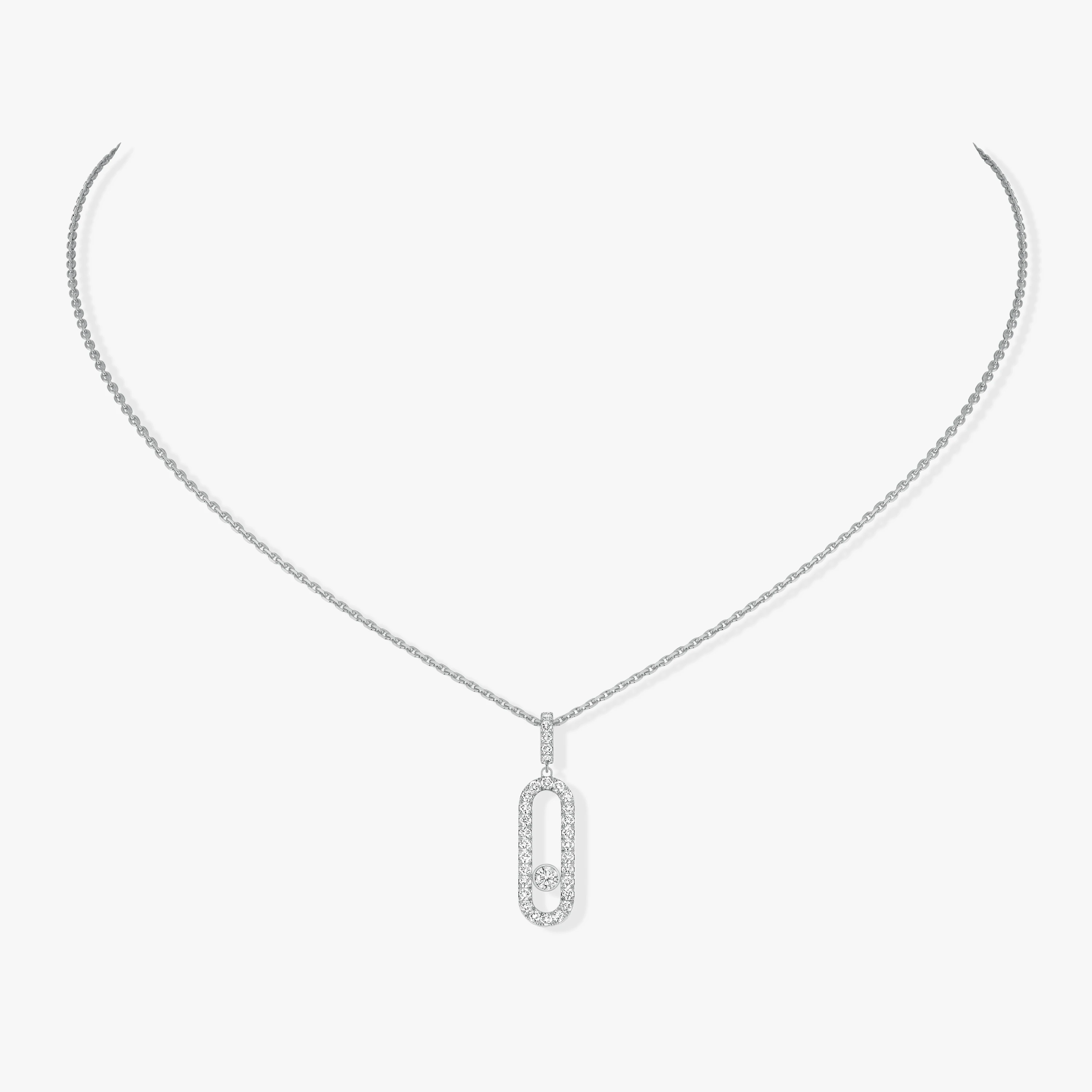 

Женское ожерелье из серебра 925 пробы, с бриллиантами