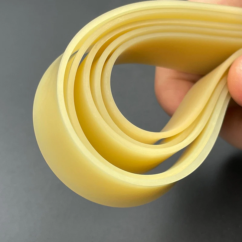 

Thickened 1.5mm 2mm Wide Flat Rubber Band High Elasticity Plain Colour Slingshot Shooting Hunting Accessories Rubber Band