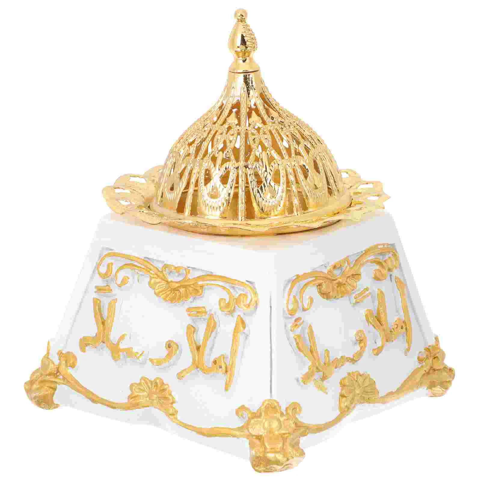 

Arabian Censer Office Desktop Burner Vintage Aroma Aromatherapy Burning Base Decorative