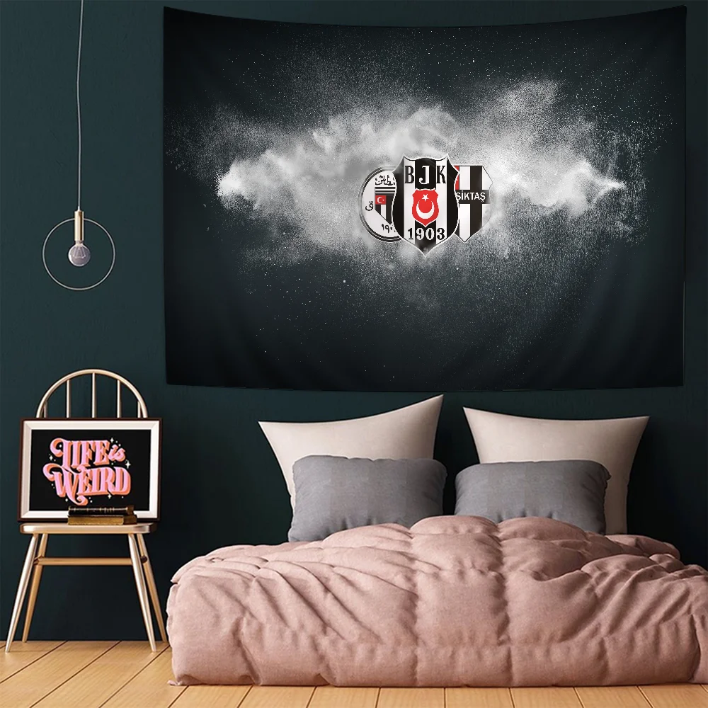 Модный гобелен Besiktas B-BJK с героями мультфильмов богемные настенные гобелены