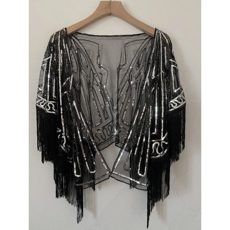 Новинка 2025 года свободная женская шаль в винтажном стиле модная накидка