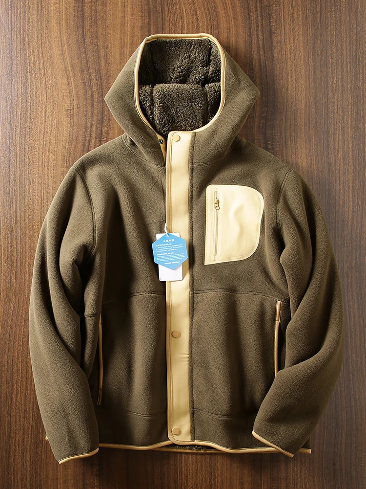 Двусторонний толстый бархат! Бестрашная зима! Осенне-зимняя мужская и женская