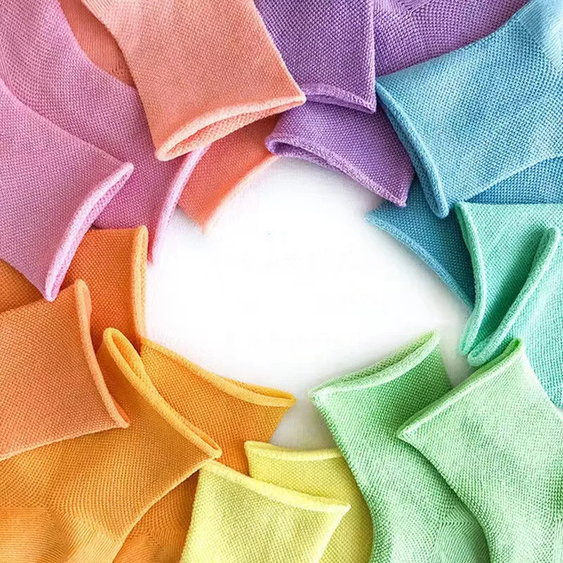 Носки детские в Корейском стиле мягкие школьные японские носки для мальчиков и