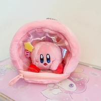 kirby games cartoon anime figures kirby waddle dee doo cute dolls bag pendant plush dolls kids toys for children birthday gifts