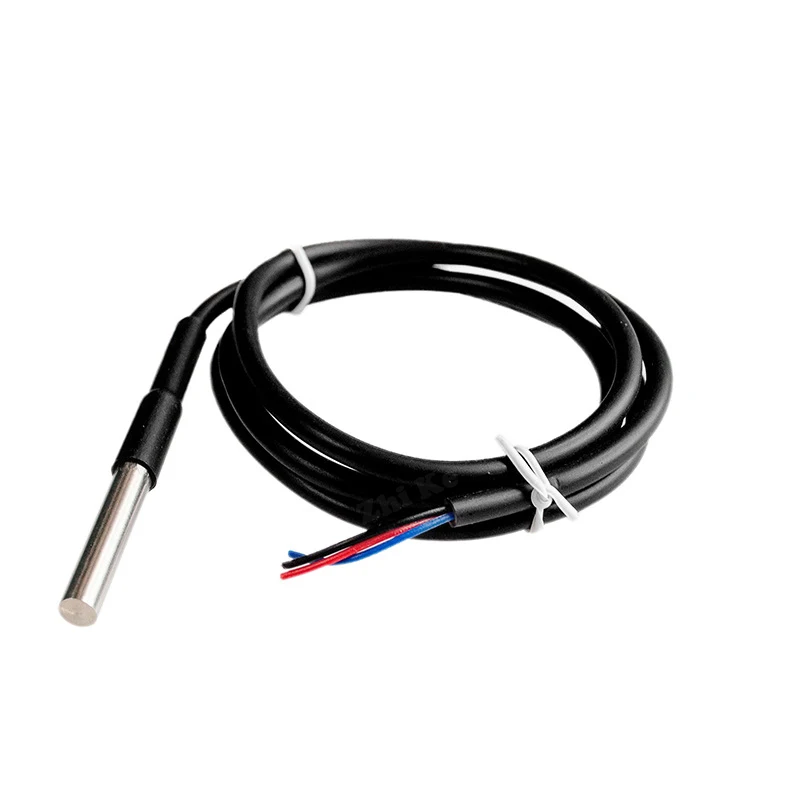 

DS18b20 Sensor DS1820 Stainless Steel Package Waterproof 18b20 for Arduino