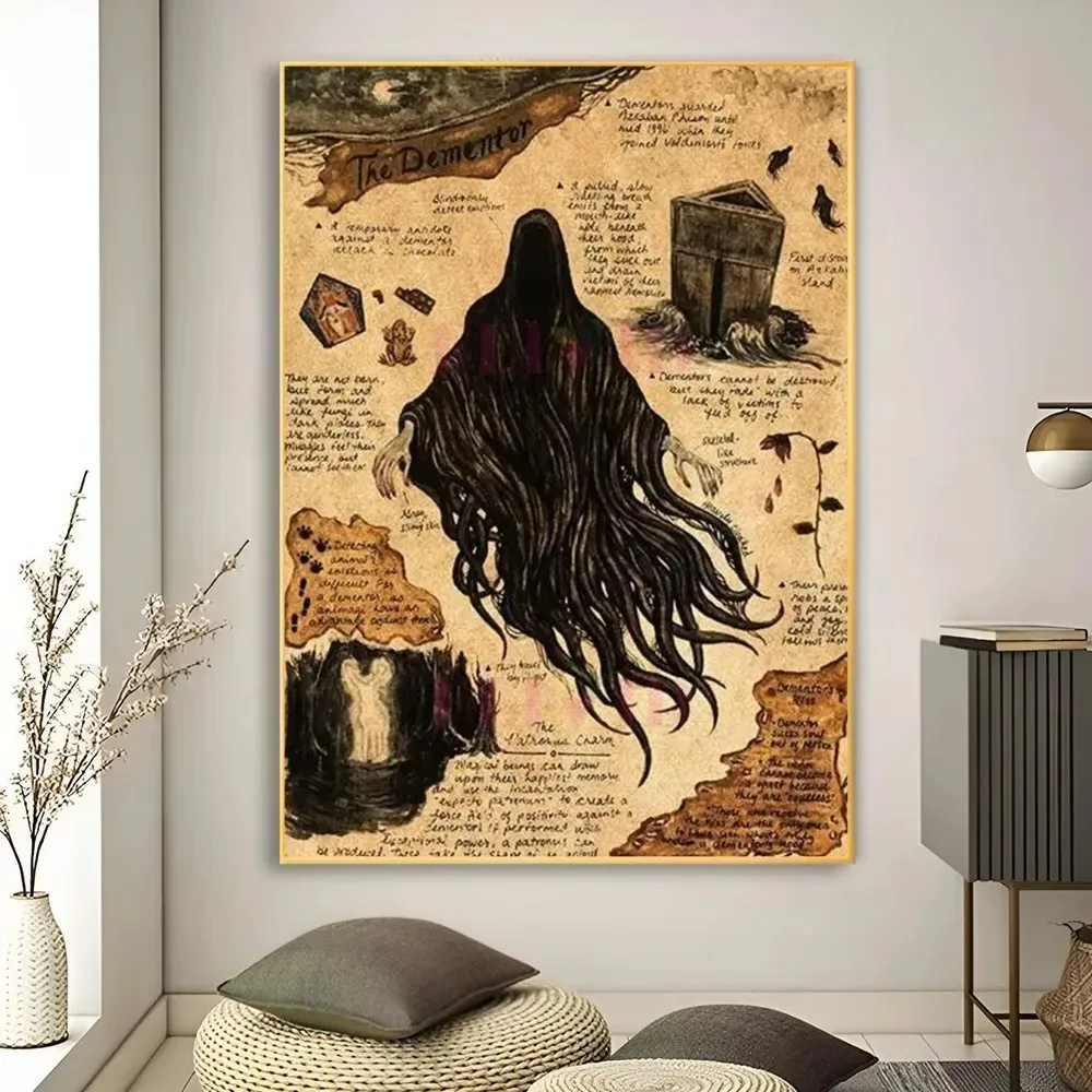 

Абстрактная печать на холсте "Винтажные Животные"