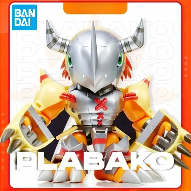 Фото Новый продукт, аутентичная Bandai Plabako, цифровая детская пластиковая сборная модель, сюрприз, слепая коробка, битва, тираннозавр, прилив, игры, подарки №1