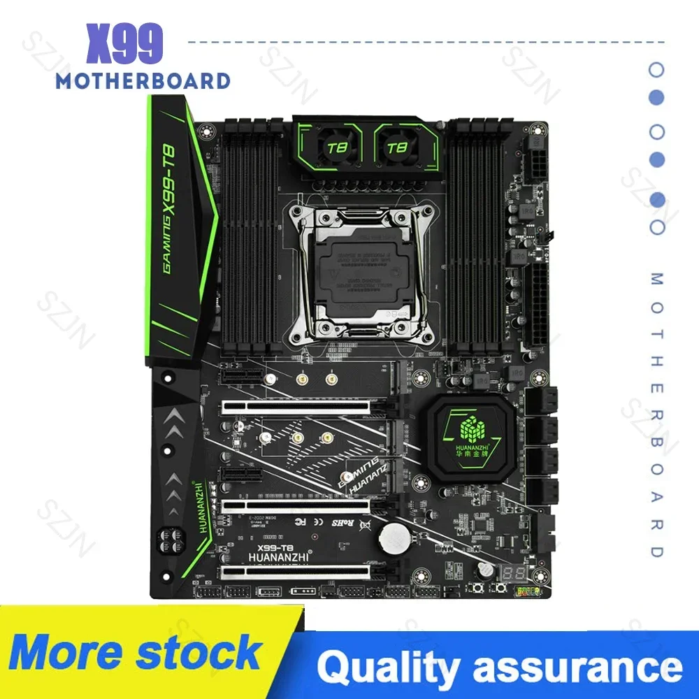 Материнская плата HUANANZHI X99-T8 LGA 2011-3 USB3.0 NVME M.2 SSD Поддержка памяти DDR3 REG ECC и