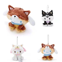 sanrio melody kawaii cinnamoroll plush toy doll cartoon anime cute soft stuffed animal children pendant decoration birthday gift