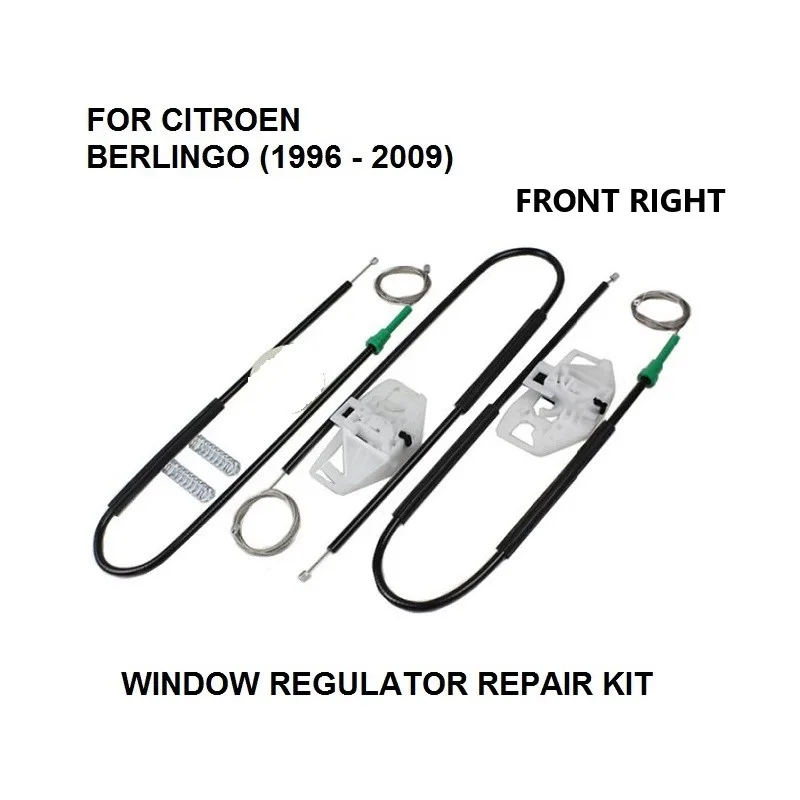 

HIGH QUALITY POPULAR TYPE WINDOW REGULATOR CLIP KIT FOR CITROEN BERLINGO ELECTRIC WINDOW REGULATOR REPAIR KIT FRONT RIGHT 96-09