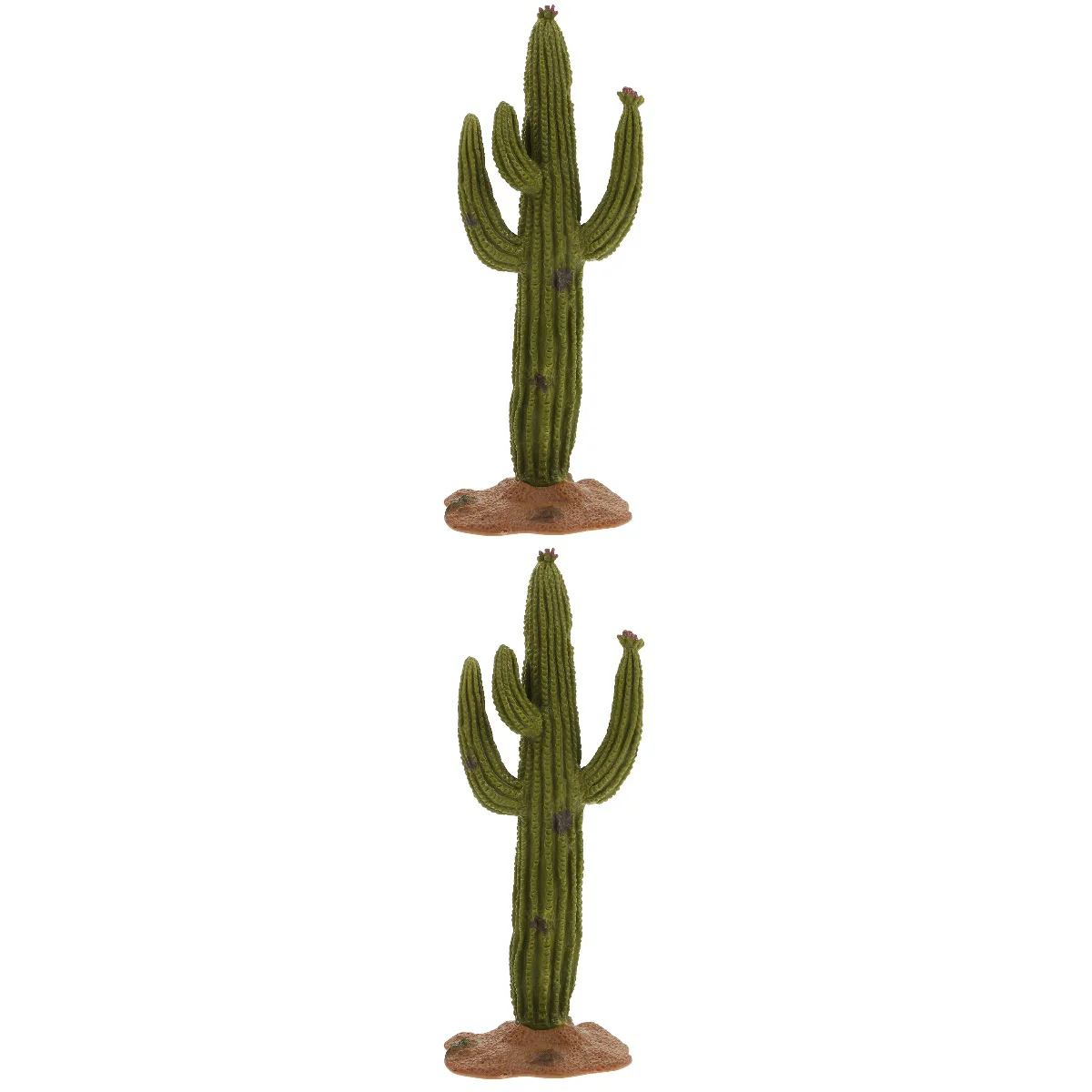 

Cactusmodel Fake Decor Figurine Cacuts Faux Artificial Statue Succulentminilifelike Miniature Bonsai Tropical Desktop Adornment