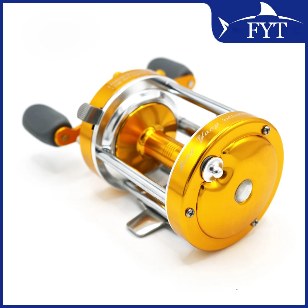 Полностью металлические шарикоподшипники 2 + 1BB правосторонний барабан катушка