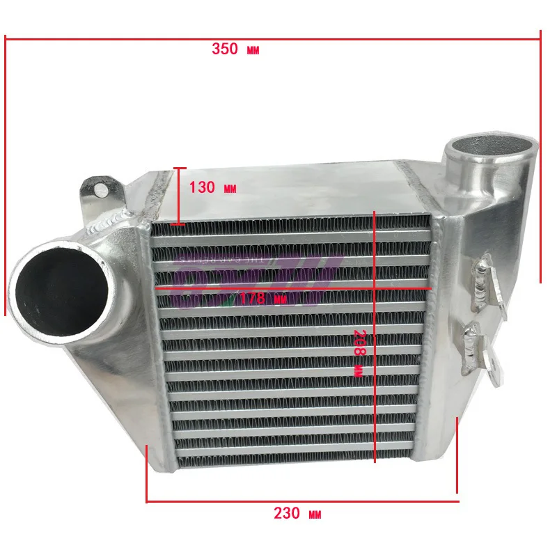 Интеркулер с боковым креплением BOLT-ON для V W 02-05 JETT A Golf GT I MK4 1.8t Turbo Kit