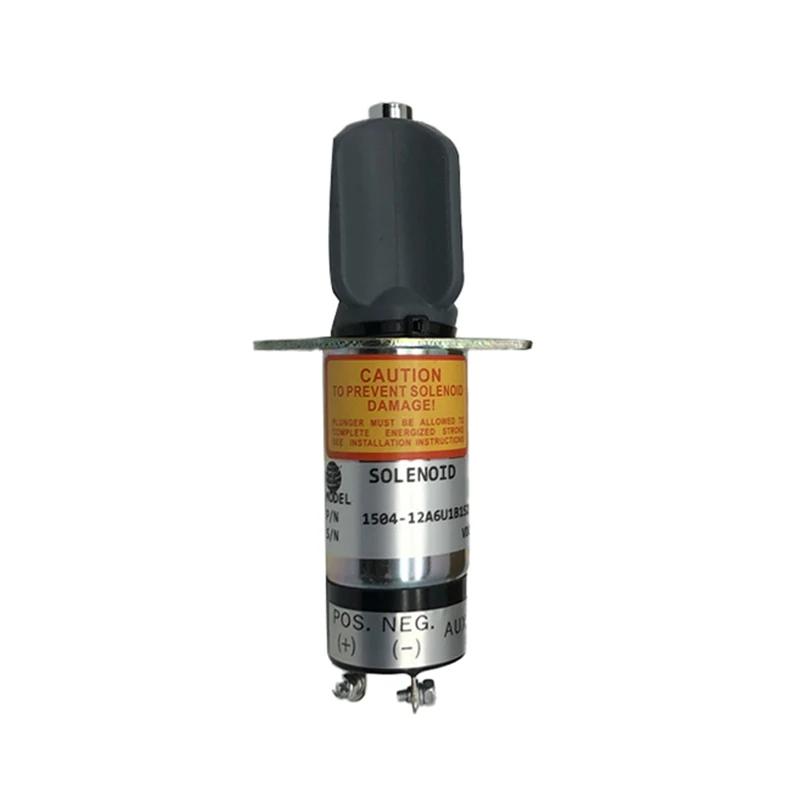 1502-12D6U1B1S1A Соленоид остановки топлива 12 В для дизельного двигателя Yanmar 129470 -67320