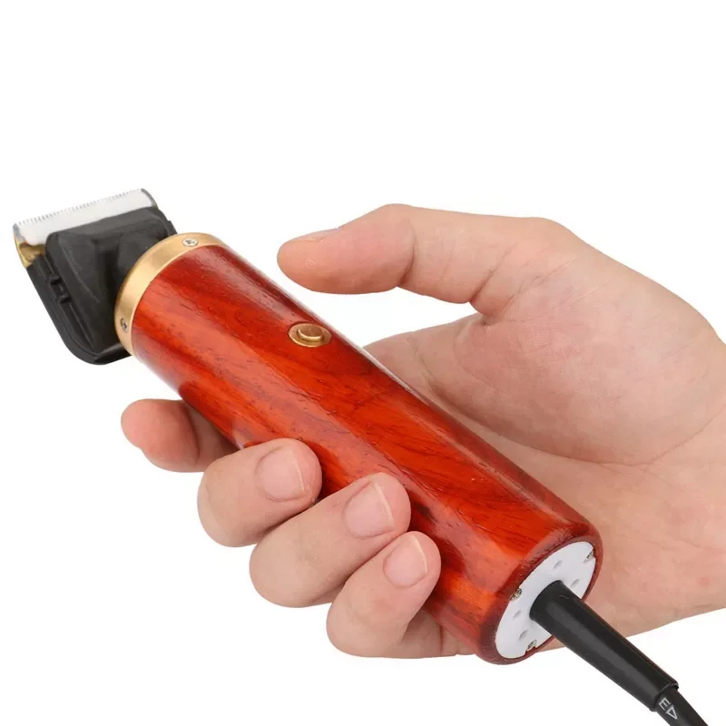 

NEW2023 New Pet Grooming Kit Clipper Adjustable Speeds Hair Cutting Trimmer With Wooden Handle