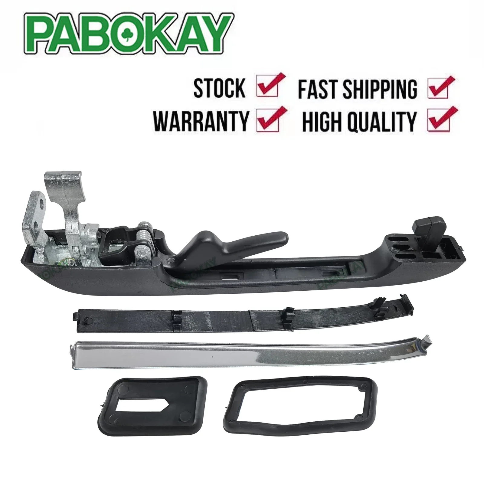 Наружная Левая и задняя дверная ручка 813839205B для AUDI 80 78-86 90 B2 84-87