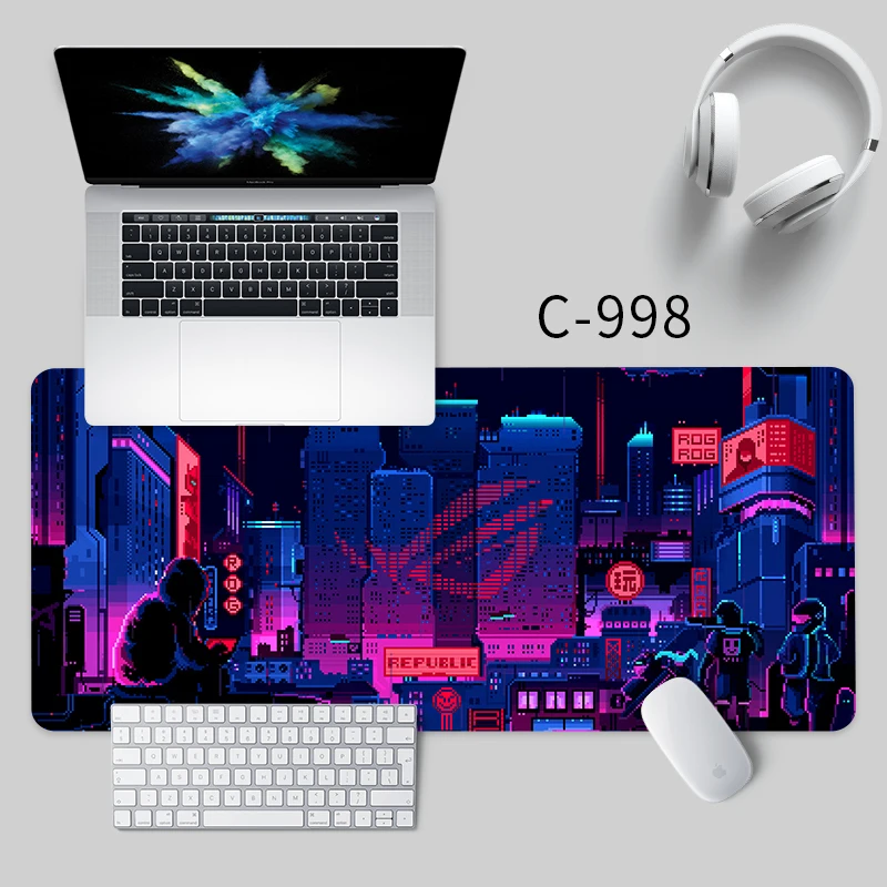 

MRGLZY Keyboard Pad Notebook Computer Desk Pad Dirt-resistant Washable Internet Cafe Gaming Gaming Pad Wind Can Be Customized
