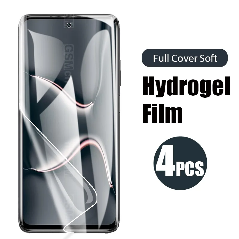 

4pcs Hydrogel Film For Xiaomi Mi 11 10 Note 10 Pro Mi 11 10 Ultra Protective Film For Xiaomi Mi 11 10 Note 10 Lite
