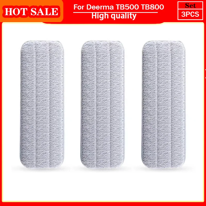 

Mop For Xiaomi Mijia Deerma TB500 TB800 Mop Rag Mi Mijia Water Spray Mop 360 Rotating Cleaning Cloth Head Wooden Fiber Cloth Rep