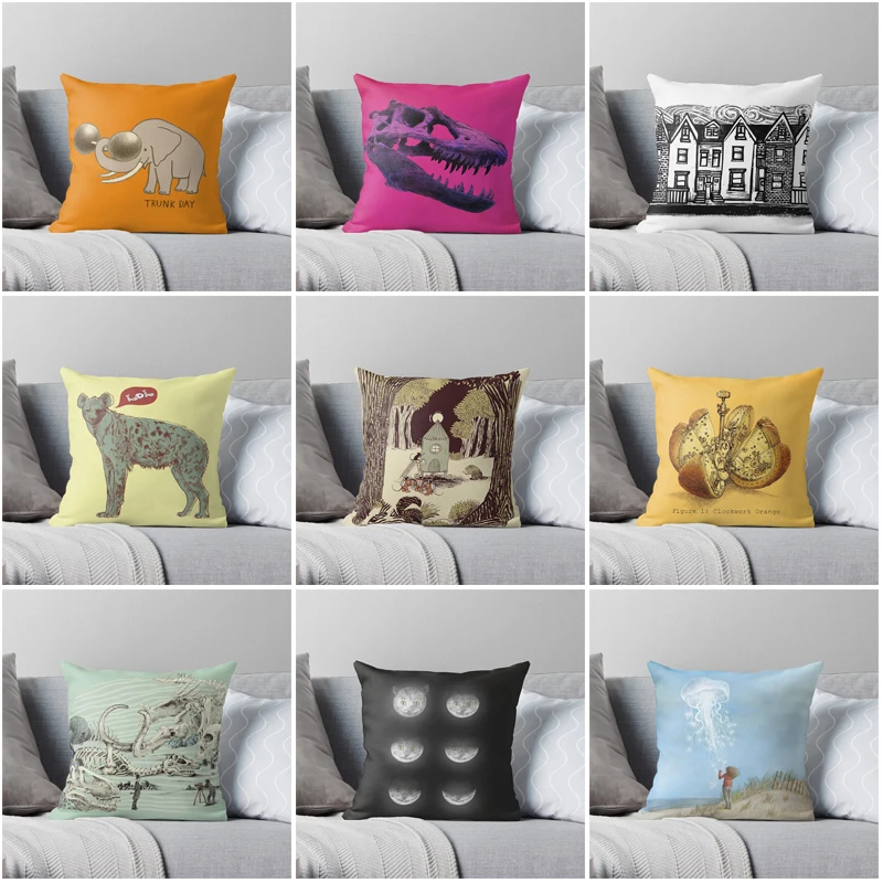 

Декоративная наволочка для дивана, современный абстрактный чехол для подушки в скандинавском стиле, 45 х45, 40 х40 см, 40 х40 см, 50 Х5, 0, для гостиной...