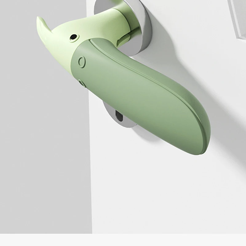 

Bird Silicone Door Handle Protector Cover Anti Collision Static Knob Cover Guard Kid Baby Safety Protector Doorknob Decor