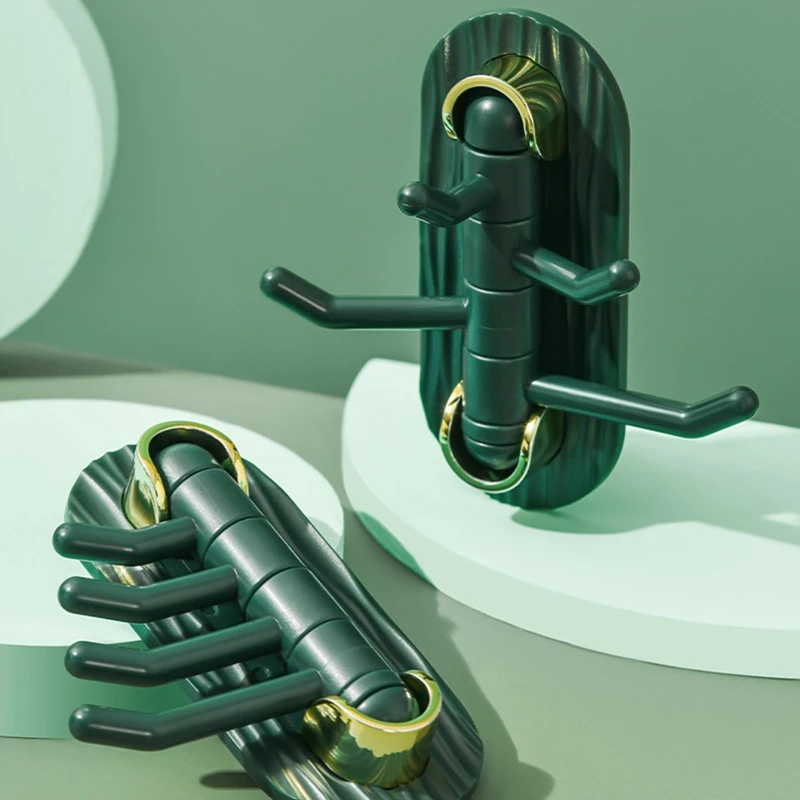 

2pcs Self Adhesive Hooks Wall Door Hook for Hanging Loofah Towels Clothe Makeup Brush Bathroom Living Room Bedroom