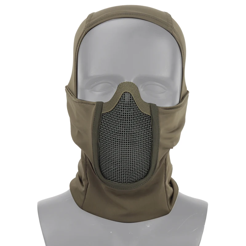 

Мужская тактическая дневная маска на все лицо, дышащая маска для страйкбола, пейнтбола, охоты, военных игр, защитная маска CS