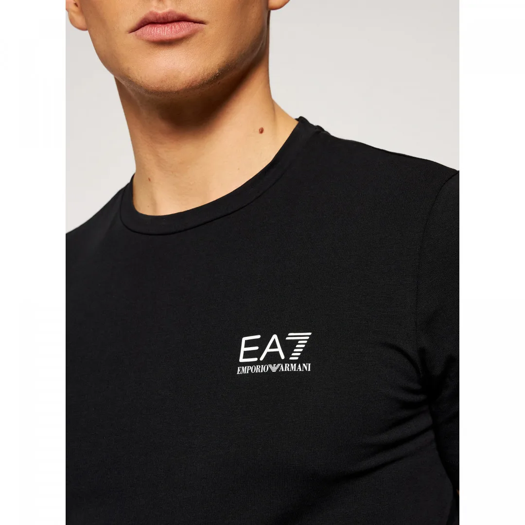Футболка для активного отдыха EA7 Emporio Armani 8npt52-pjm5z Black (США) Женская спортивная одежда Брюки для женщин Брюки для гольфа Шорты для гольфа Футболки для женщин.