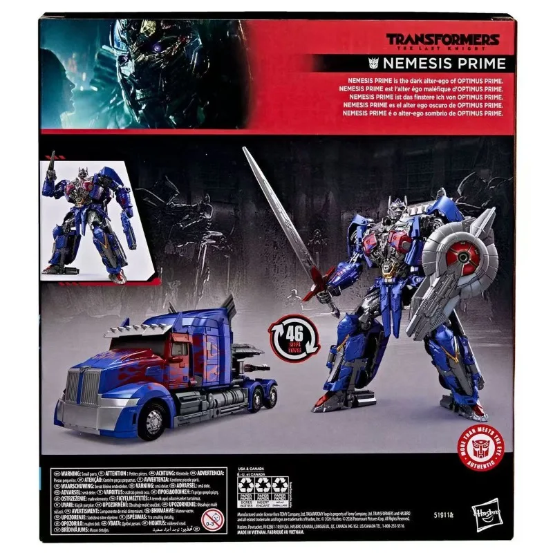 Фото В наличии: Игрушки Hasbro Transformers Studio Series, модели Немезис Прайм, аниме-фигурки, роботы, экшн-фигурки, подарки, товары для хобби №5