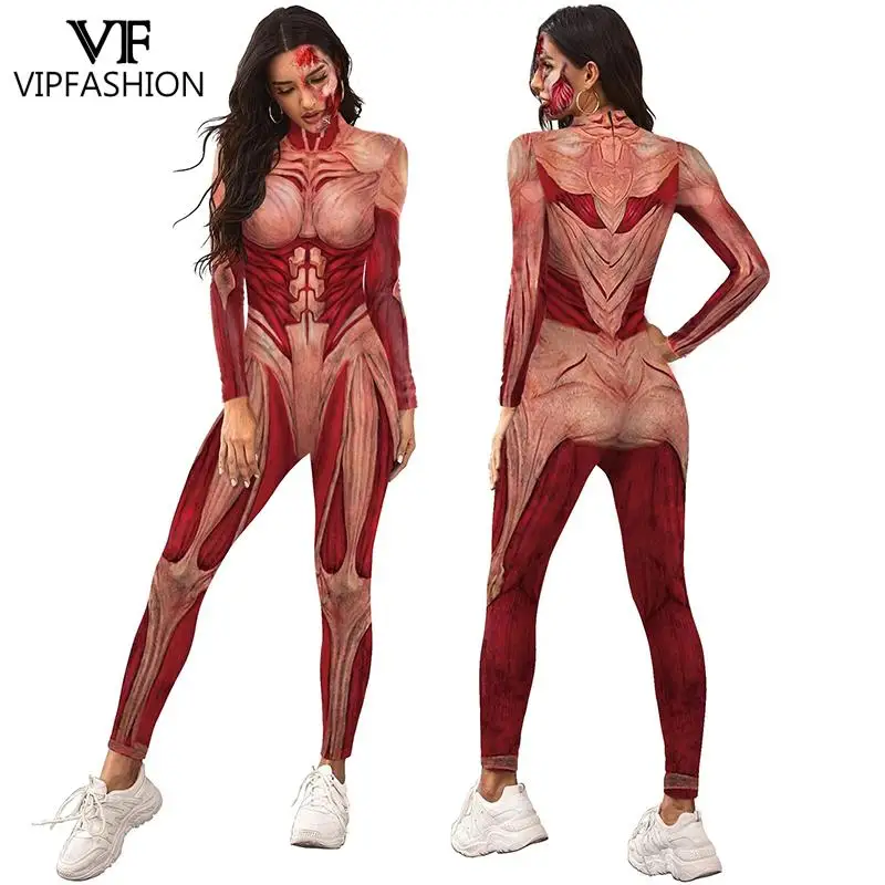 

Комбинезон женский для косплея из аниме «атака на Титанов» с длинным рукавом