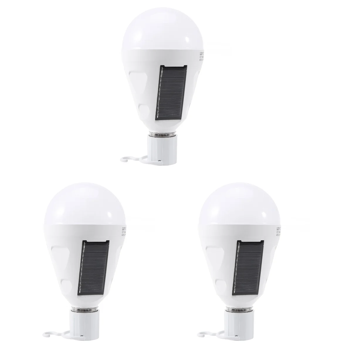 

3pcs E27 12W Emergency Blub Outdoor Indoor LED Bulb Lamp Home Lighting Solar Emergency Light Bulb (Pure White Light)