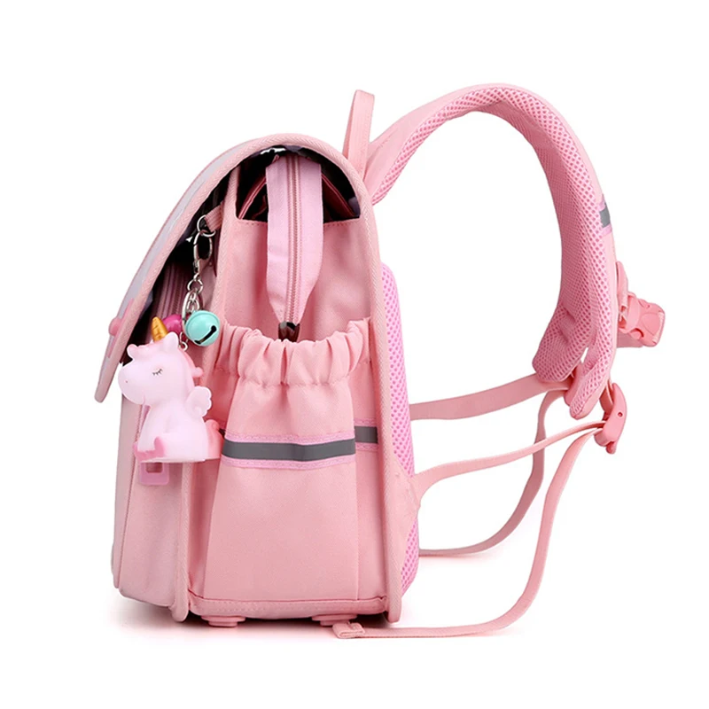 New Princess Girls School Bags Kids Backpacks Mochila Femenina Cartoon Pink Primary School Students Knapsack Children Bookbag