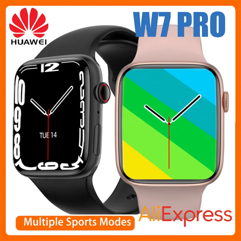 

Умные часы HW W7 Pro для мужчин и женщин, спортивные Смарт-часы с Bluetooth, с функцией измерения пульса, артериального давления, напоминания, водонепроницаемость IP67