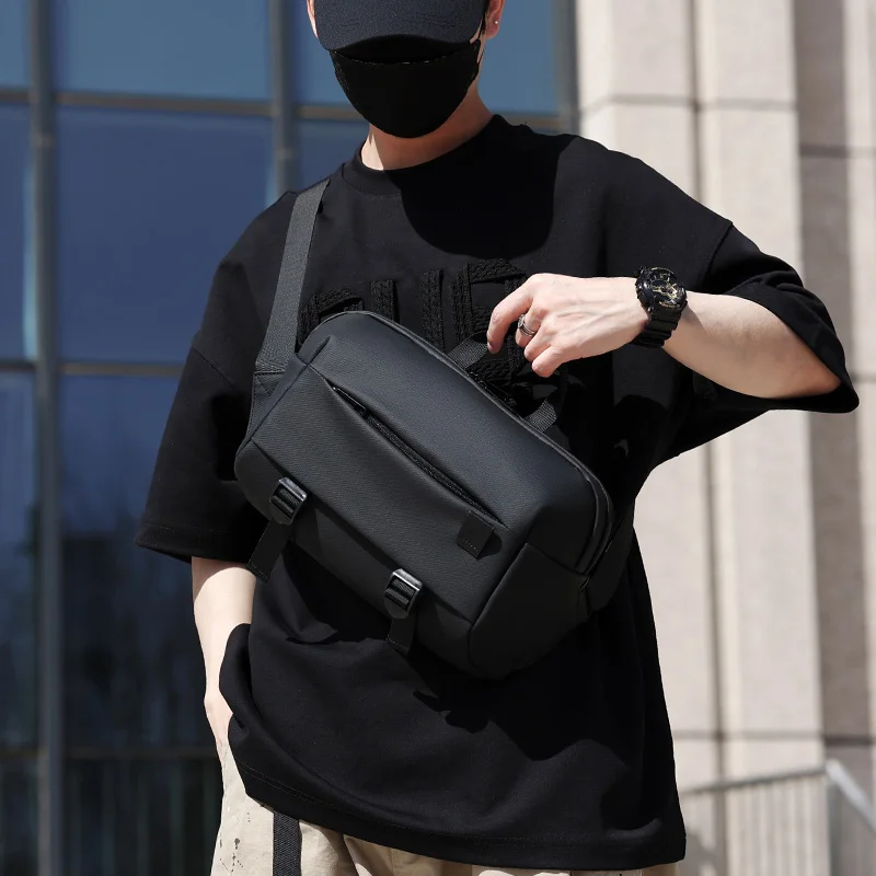 Качественные нейлоновые нагрудные сумки модная деловая сумка мужская поясная
