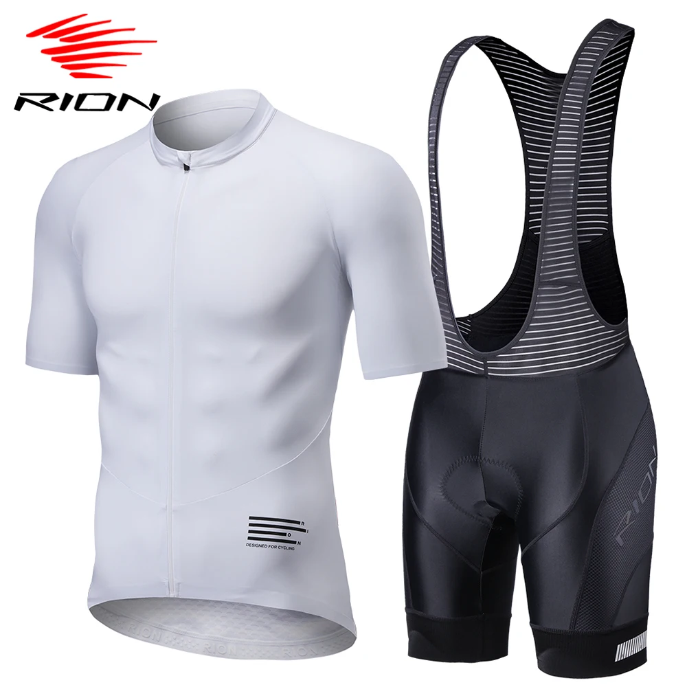 RION Men's Bicycle Clothing T -Shirt Shorts Mountain Bicycle Mtb Shorts Mott Car Maillot Quickly Dry and Breathable