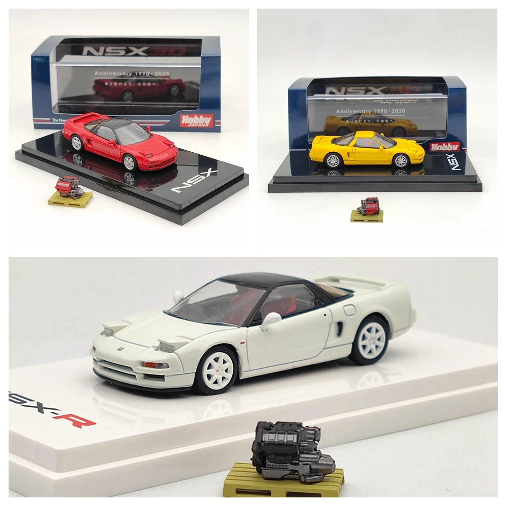 Хобби Япония 1/64 NSX (NA1) (NA2) Тип R/S с дисплеем двигателя Модель HJ642006 литье под давлением коллекции автомобилей Авто игрушки подарок Хобби Япония 1/64 NSX (NA1) (NA2) Тип R/S с дисплеем двигателя Модель HJ642006 литье под давлением коллекции автомобилей Авто игрушки подарок