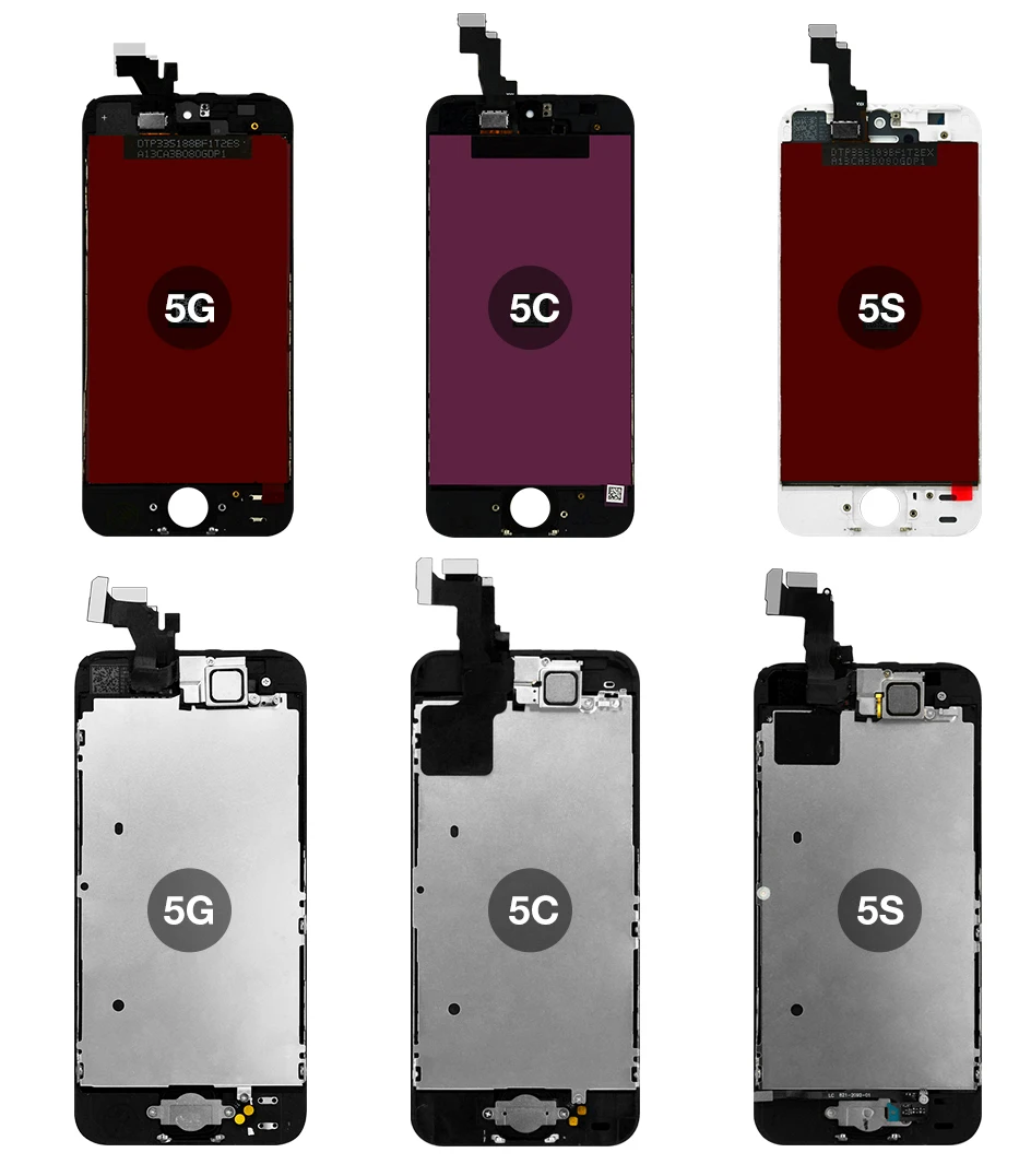 OEM Полный ЖК-дисплей для iPhone 5 5S 5C SE дисплей полная сборка сенсорный экран Замена